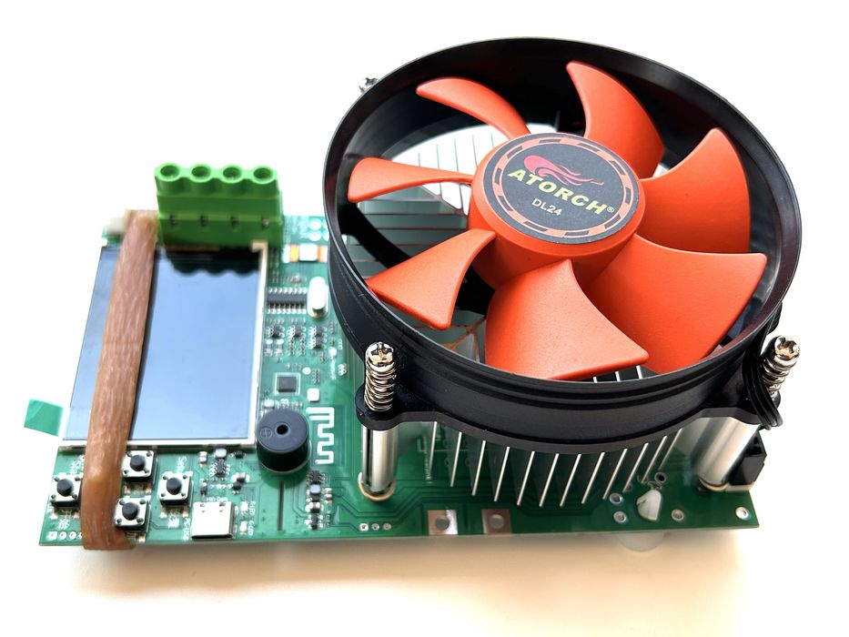 Тестер емкости ATORCH DL24 NEW нагрузка электронная 150 Вт 20 А