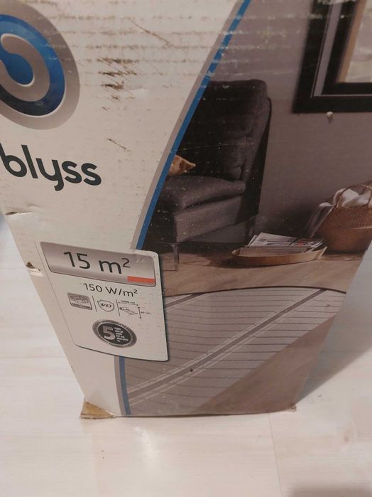 Mata grzejna Blyss pod podłogę drewnianą 15 m²