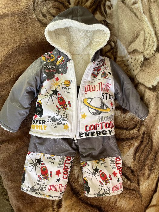 Зимовий комплект куртка і штани на 3 міс