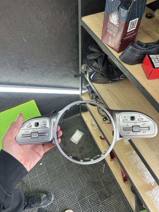 Кнопки, Вставка, Руль, Mercedes GLE, GLS, EQS, Gl, AMG, COUPE, Мерс