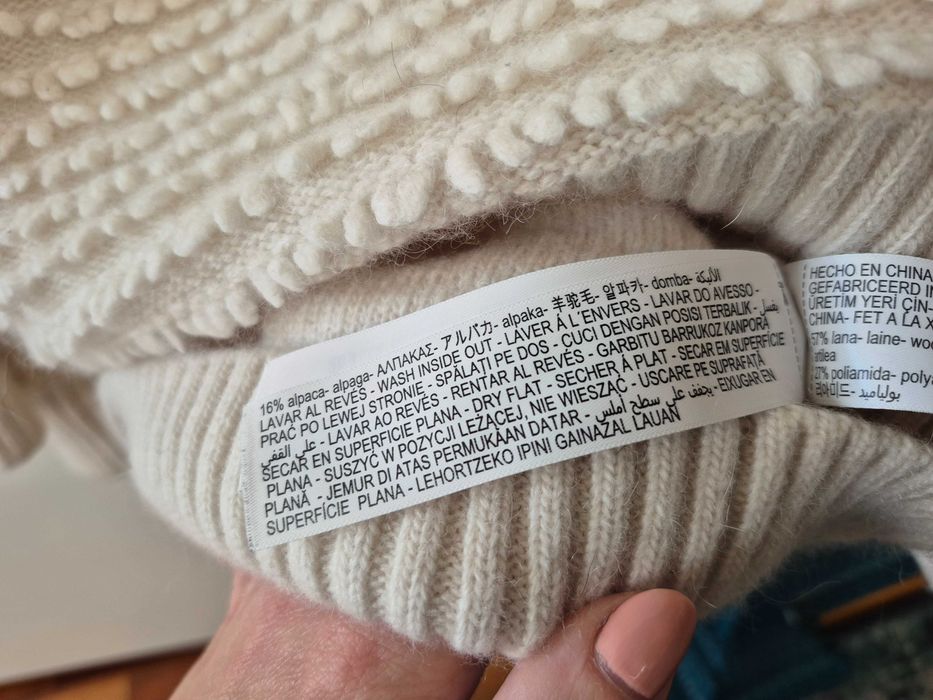 Camisola da Massimo Dutti em alpaca e lä