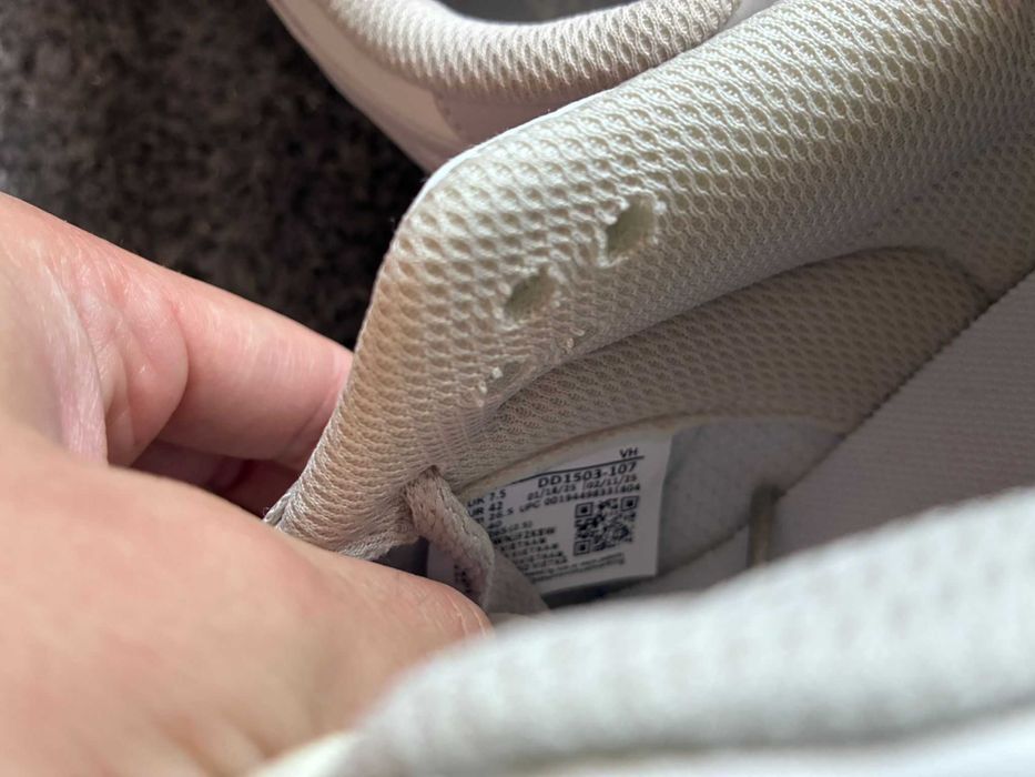Nike Dunk Low cinza/branco – muito bom estado