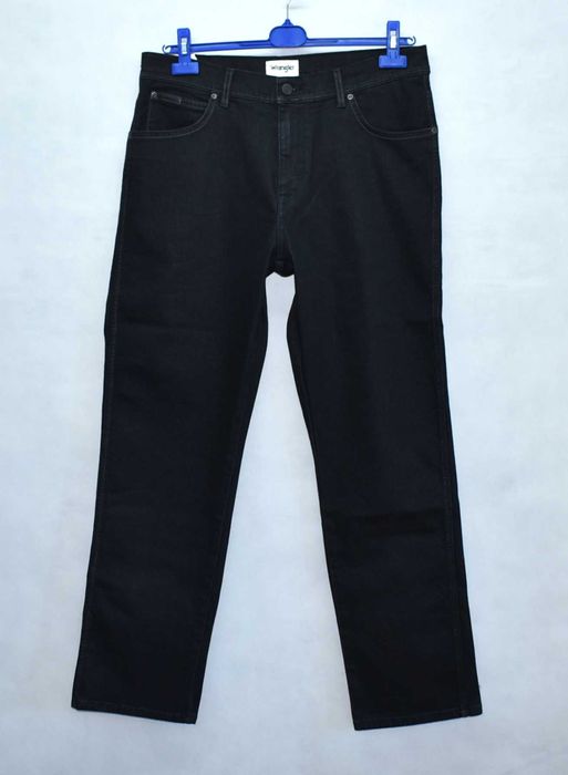 Spodnie Wrangler Texas Stretch Black Jeans 36x32 Nowe