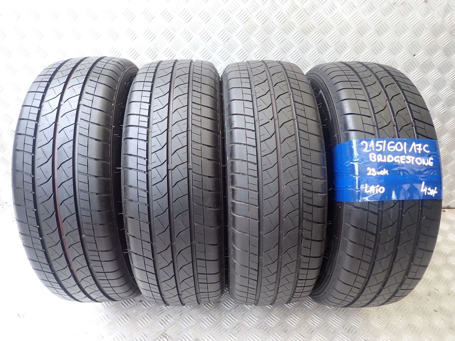 OPONY LETNIE BRIDGESTONE 215/60/17C 2023 ROK 4 SZTUKI