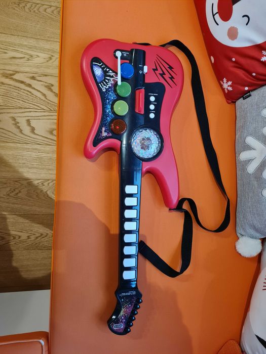 Gitara Simba z paskiem Disco stan bardzo dobry