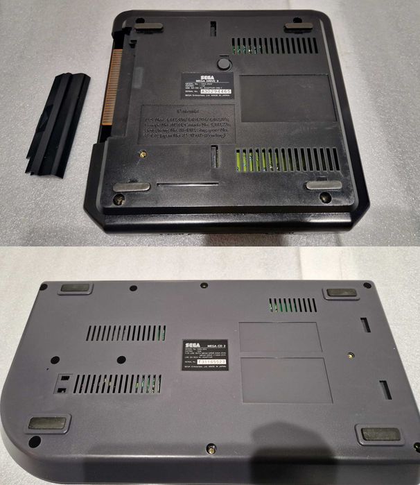 Zestaw: Sega Mega Drive 2 (BOX) + Sega Mega CD 2 (BIOS REGION FREE EU)