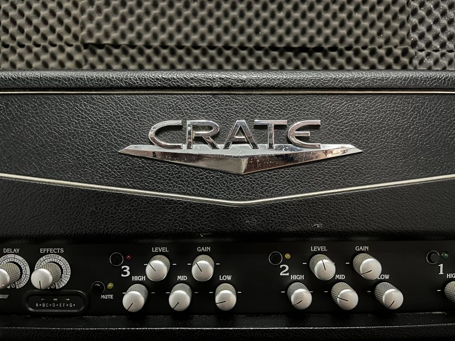 Crate VTX 350H Cabeça de Amplificador + coluna