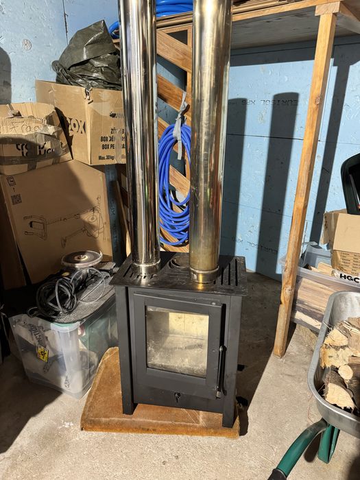 Vendo salamandra a lenha viso