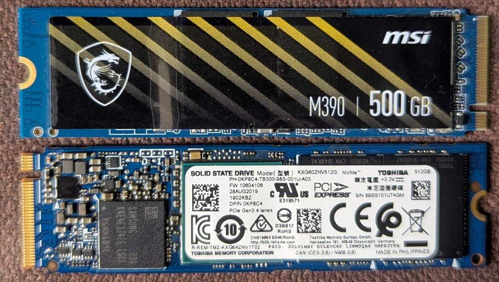 SSD (M2 2242/2280) 256-512-1TB  !!!