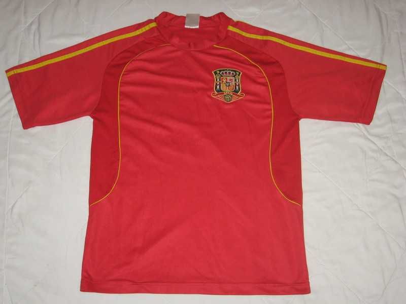 T-shirt koszulka Hiszpania España Torres haft logo piłka nożna futbol