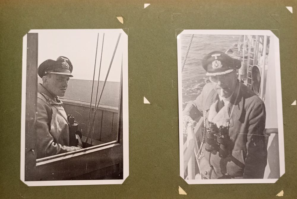 Militaria de Trincheira Kriegsmarine Album de Fotos