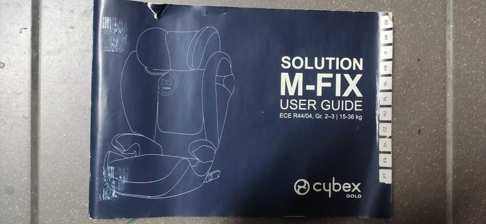 Conjunto cadeiras auto Cybex M-Fix GOLD Line