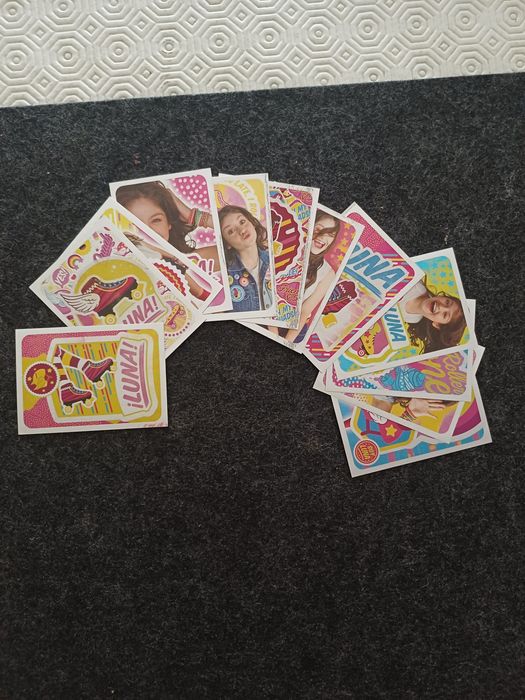 Cromos da coleção Soy Luna