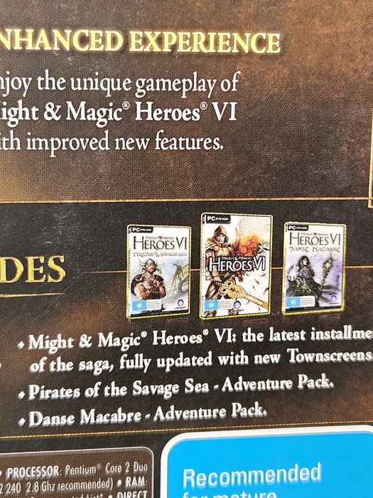 Heroes of Might & Magic VI – Gold Edition | PC DVD