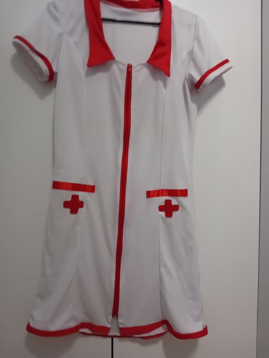 Strój przebranie kostium pielegniarka