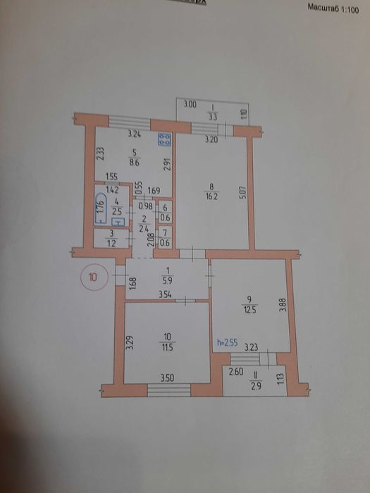 Продам 3х кімнатну квартиру в Шелудьківці