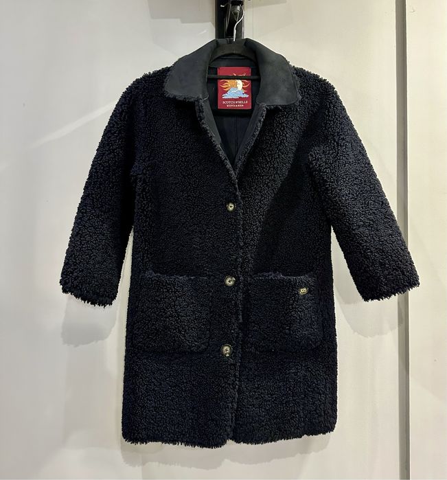 Plaszcz dla dziewczynki kożuszek Scotch&Soda rozm 140, 10 lat