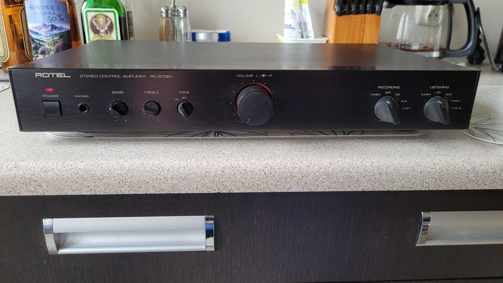 ROTEL RC-970BX MK II, przedwzmacniacz, preamp vintage HI FI