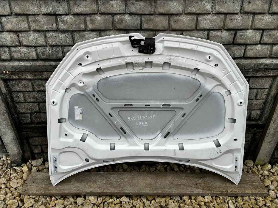 Maska + zderzak spryski 4xPDC VW Golf VI 6 5K 5K0 08- bialy LB9A