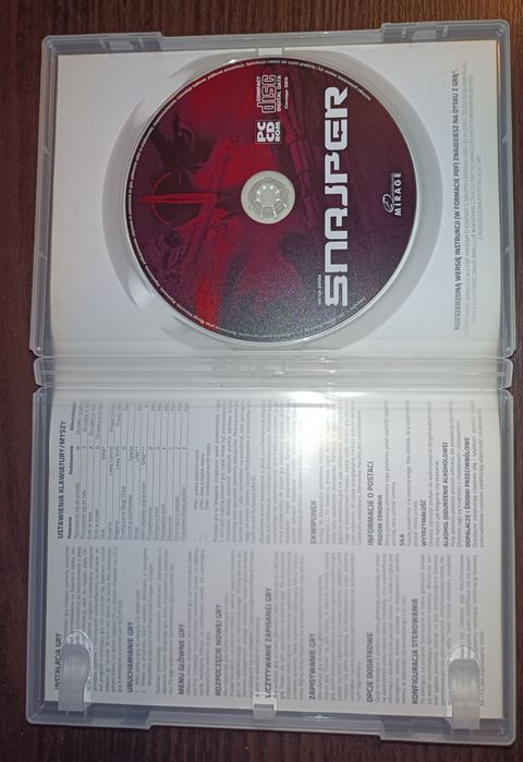 Gra Snajper CD ROM PC