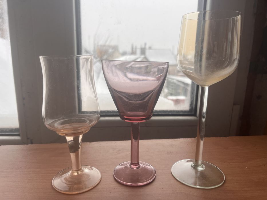 фужеры  прошлого века