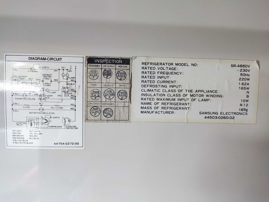 Холодильник Samsung RS-488DV бу под ремонт