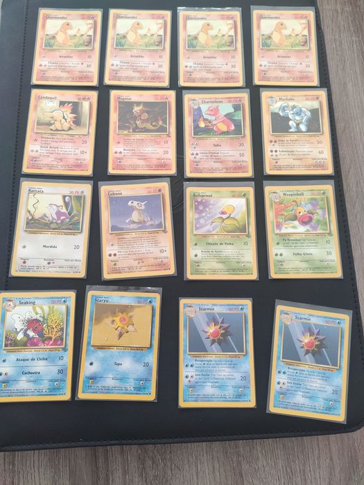Cartas Pokémon antigas