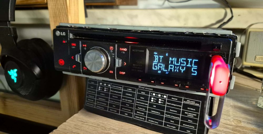 LG Radio samochodowe Bluetooth USB aux