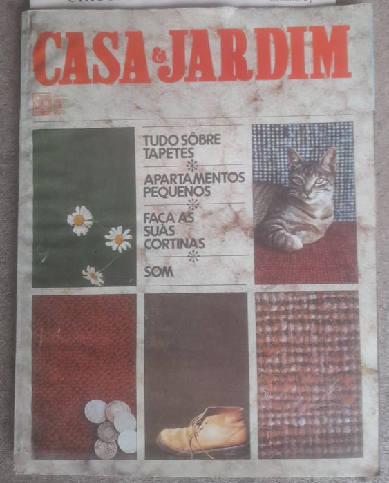 Revista do Círculo de Leitores de 1972 e revista Casa e Jardim de 1971