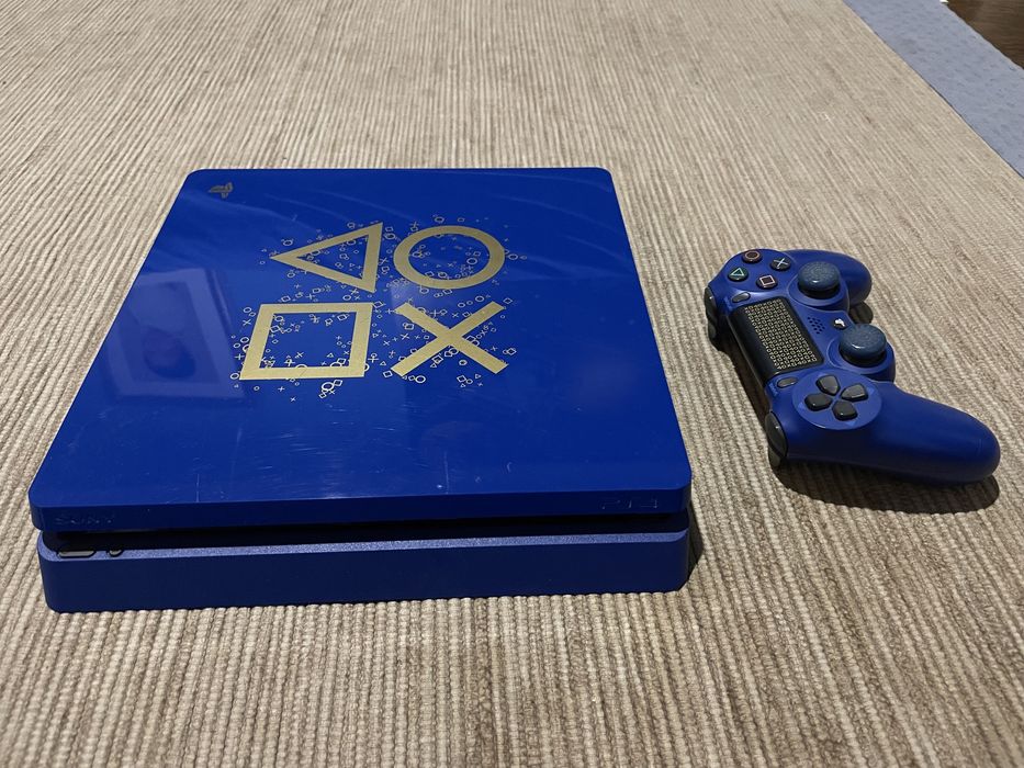 Playstation4 slim 500GB+2 comandos+carregador