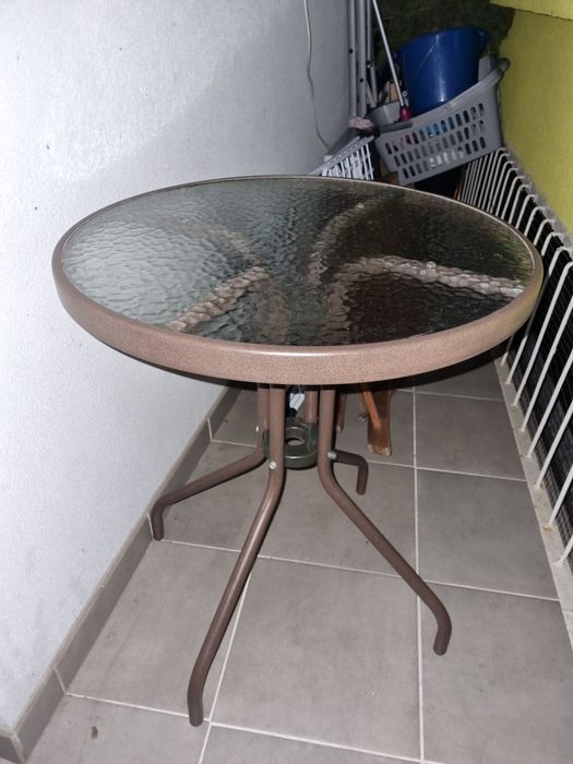 Stolik na taras balkon lub ogród