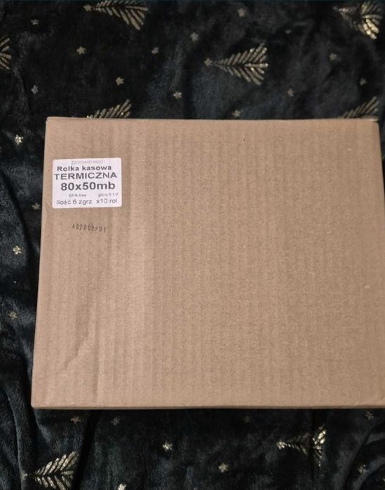 Nowe rolki termiczne 80x50, dwa kartony 120szt