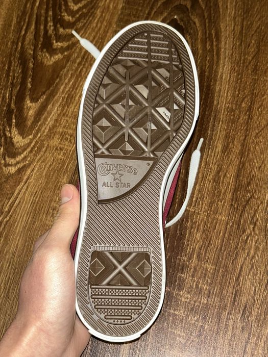Красные кеды converse, оригинал, состояние 10из10