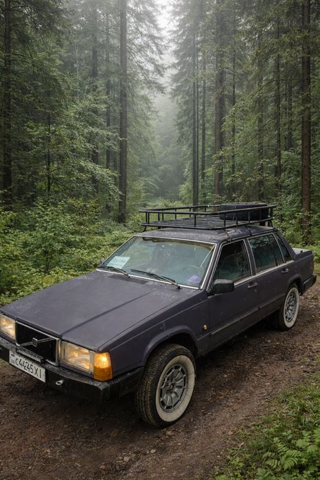 Volvo 760 . 2.5tds с бмв е39. Лифтованая подвеска подойдет для ЗСУ