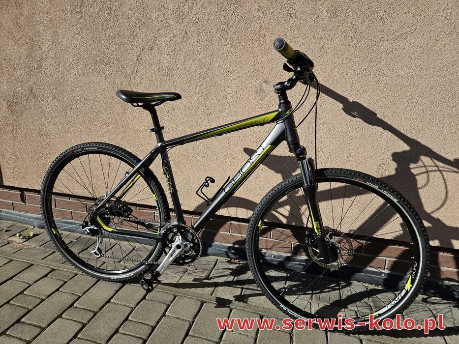 Rower crossowy męski GHOST koła 28 SHIMANO DEORE XT aluminium okazja