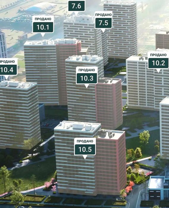 ЖК Варшавський 3, Будинок 10,5, 8 поверх простора 3-к квартира 80 м², вул. О. Олеся, ТЕРМІНОВО, без комісії