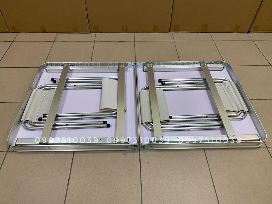 Раскладной стол + 4 стула УСИЛЕННЫЙ. Для пикника Стіл пікніка розкладн