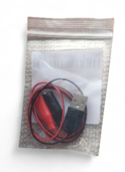 USB-кабель із затискачами типу «крокодил»