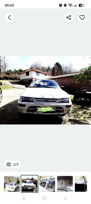 Toyota Corolla com óptimo motor