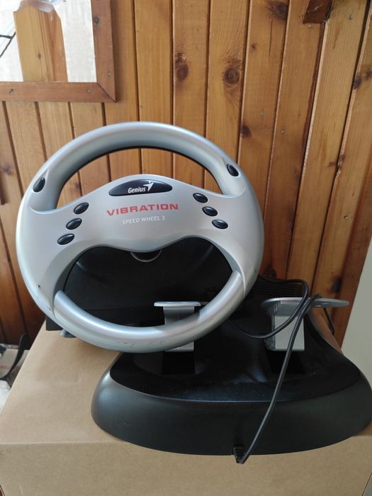 Руль ігровий до ПК Genius Speed Wheel 3 Vibration