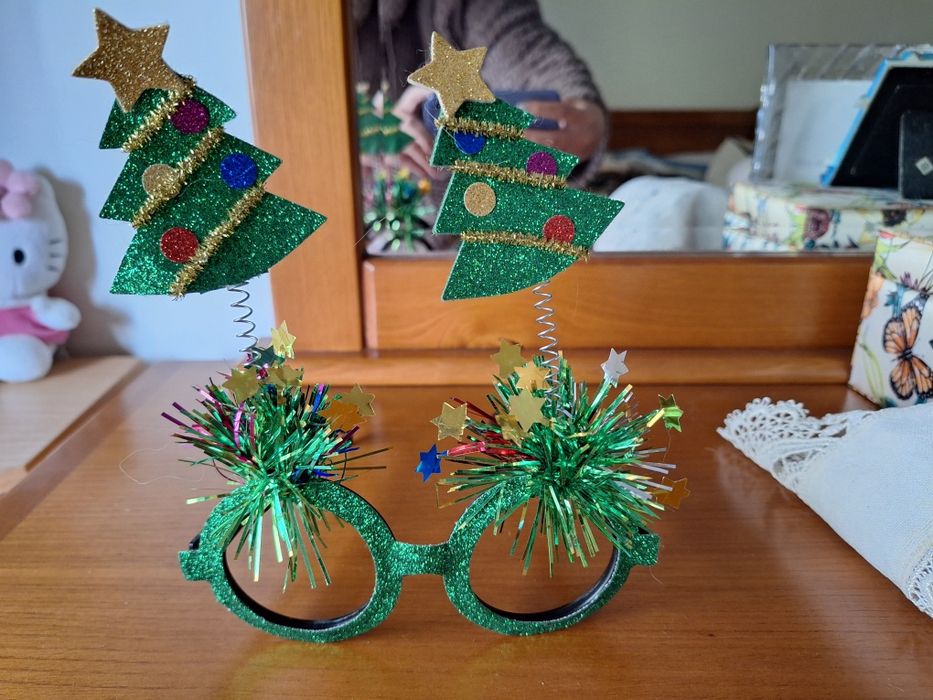 4 Pares de Óculos de Natal