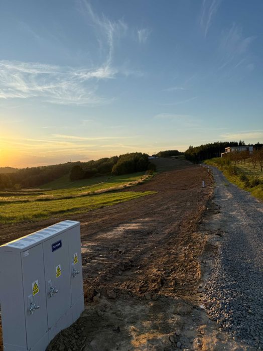 Działka budowlana z wydaną WZ i mediami 8 km od centrum Rzeszowa