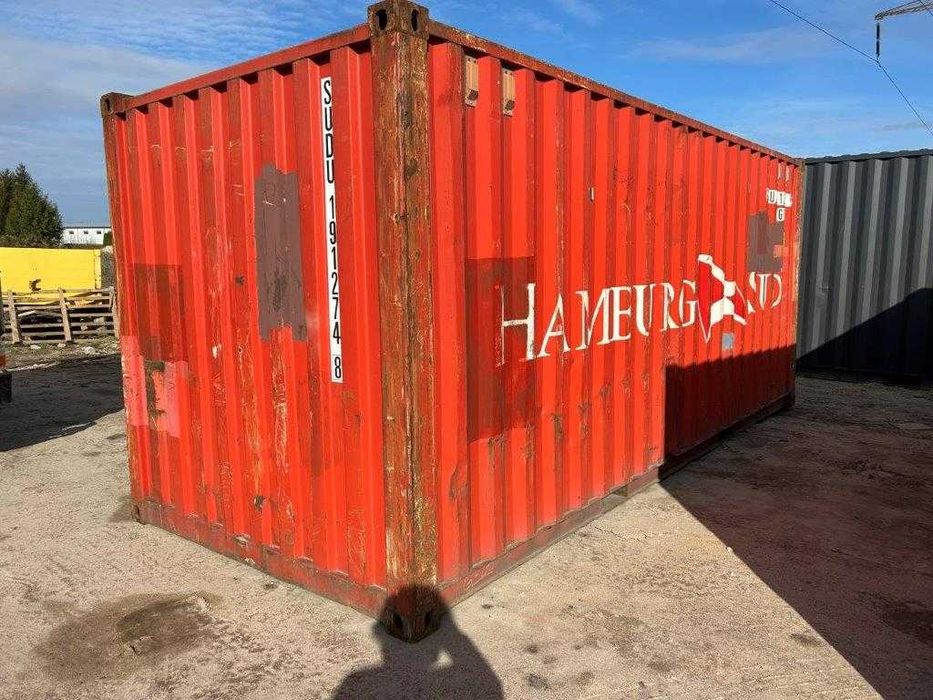 Kontener 6 metrowy 20'DC sprawny idealny na magazyn