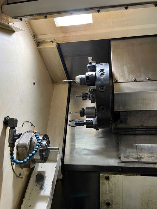 Wypalarka plazmowa CNC STIGAL i tokarka CNC