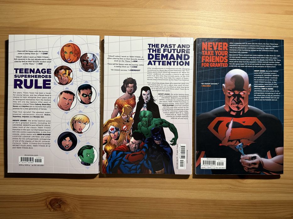 Teen Titans by Geoff Johns Vol 1-3 TP