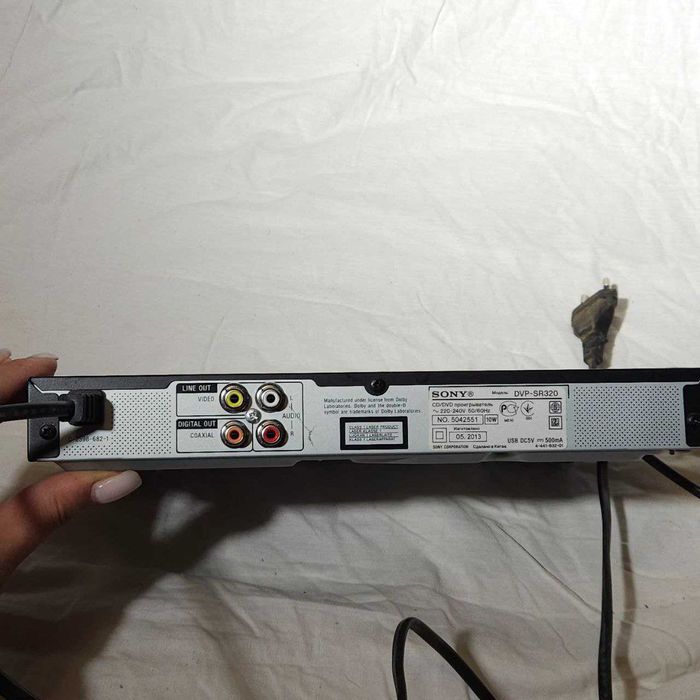 Sony DVP-SR320 DVD Без пульта, Рабочий