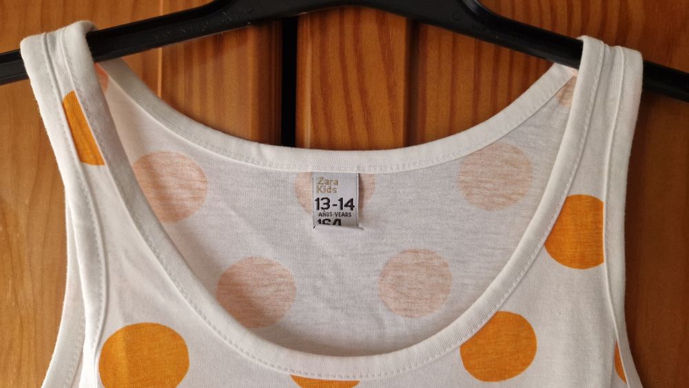 T-shirt criança estampada Zara tamanho 13-14 anos