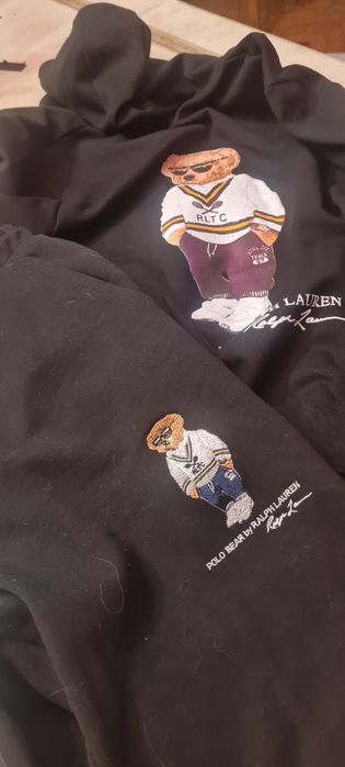 Dres czarny Polo mega dizain