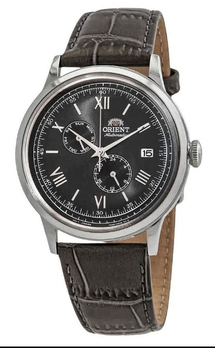 Чоловічий годинник автопідзавод Orient Bambino версія 8. RA-AK0704N1