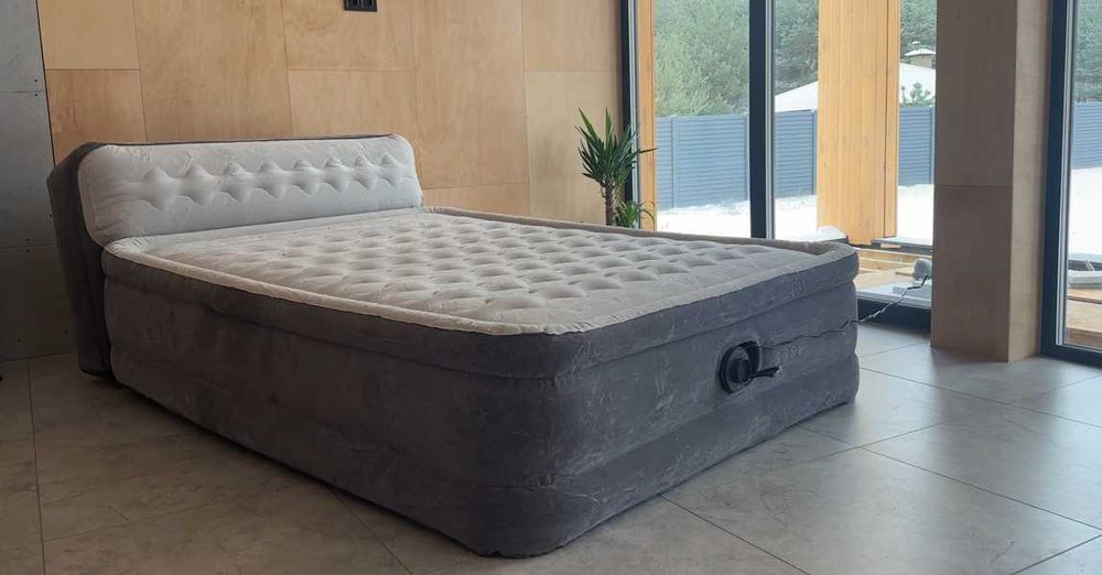 надувная кровать intex 64448 матрас надувне ліжко матрац з насосом NEW